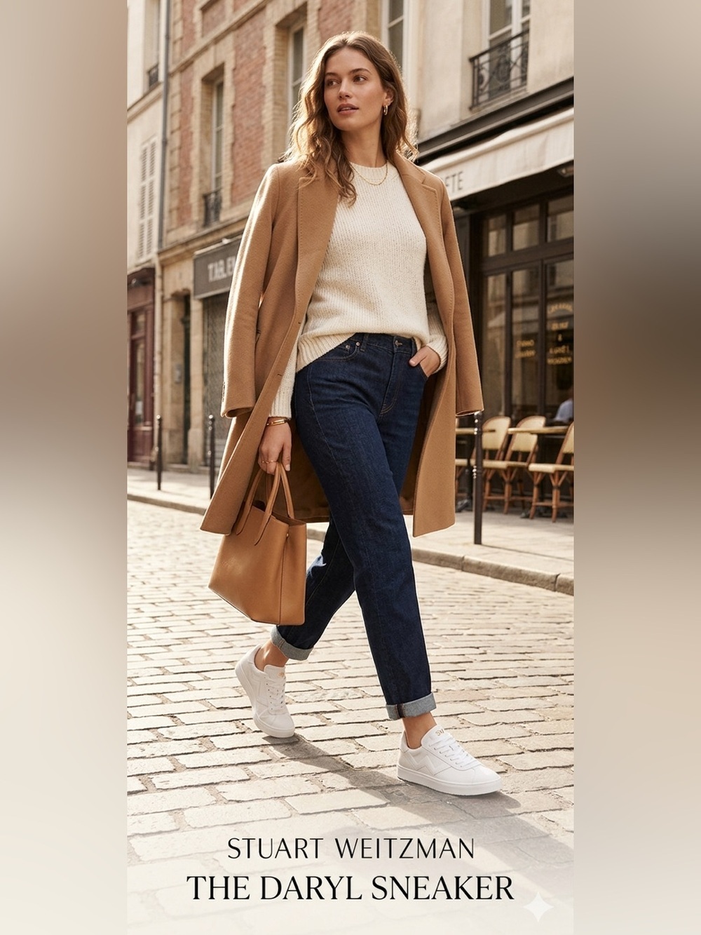 Stuart Weitzman Daryl Pro Low-Top Sneakers